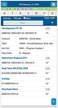 Mobile Timesheet