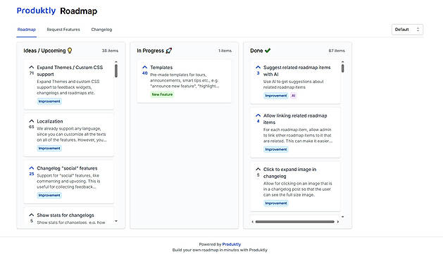 Roadmap