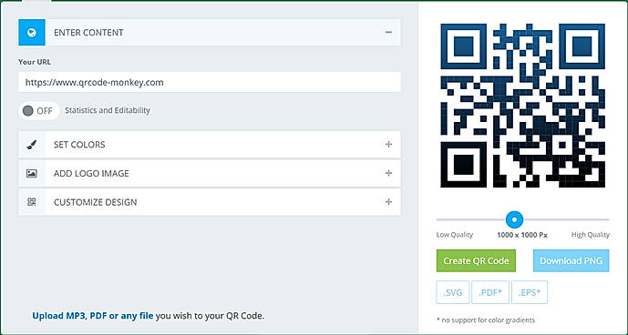 QR Code Generator by URL