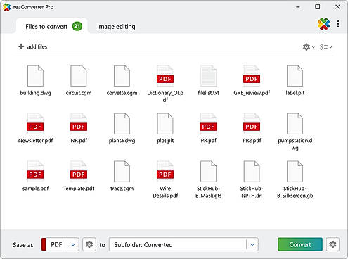 Files to Convert