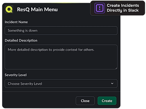 Streamlined Incident Resolution