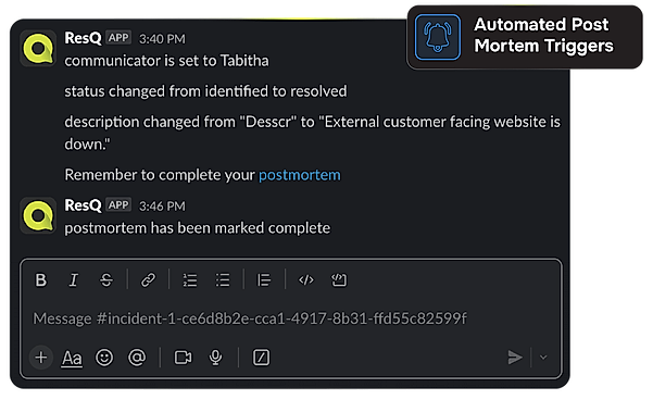 Comprehensive Postmortem Management