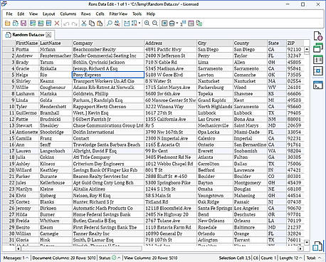 Random Data