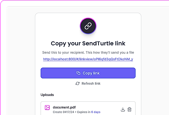 Send/Receive Files
