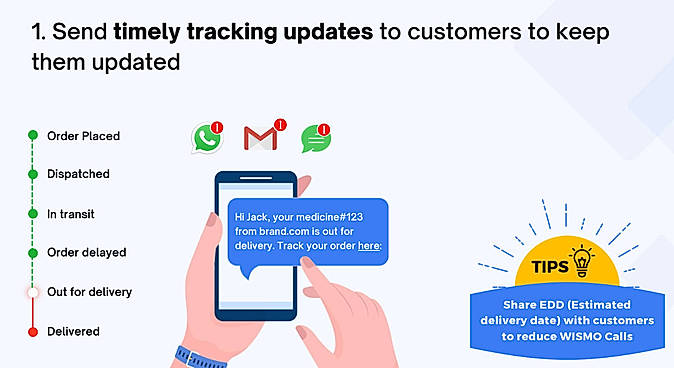 Timely Tracking Updates