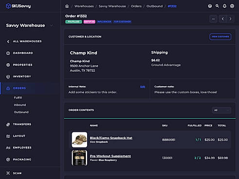 Order Management