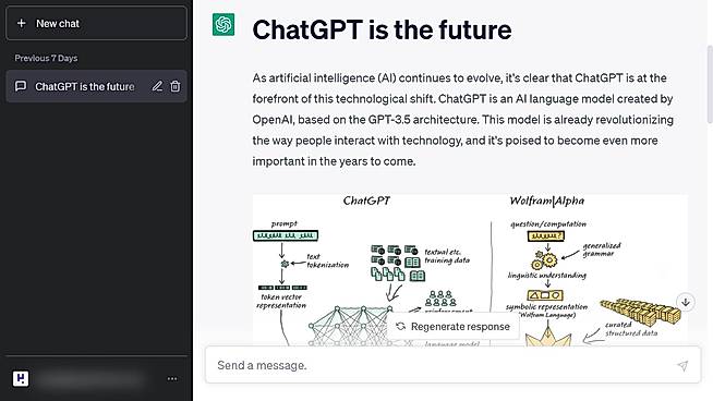 ChatGPT Interface
