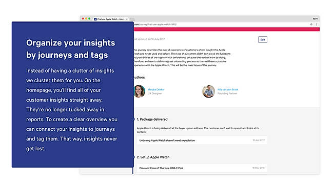 Sticktail Demo - Organize your insights