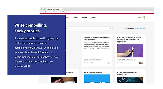 Sticktail screenshot