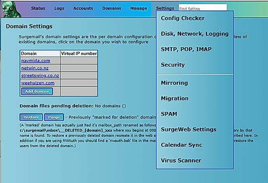Admin Interface