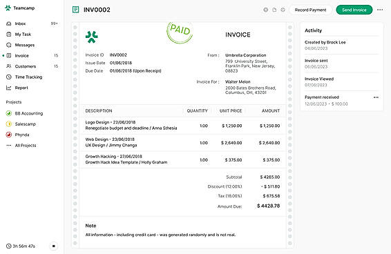 Invoice