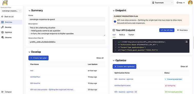 Generation Flow Overview
