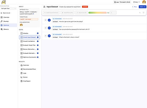 Create Input Dataset