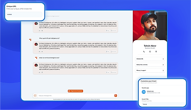 Customize Vcard