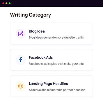 Writing Category