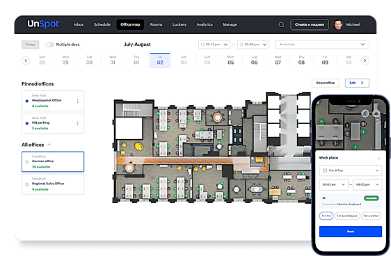 Interactive Office Map