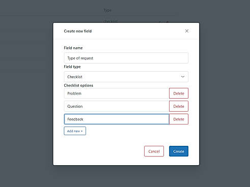 Create list