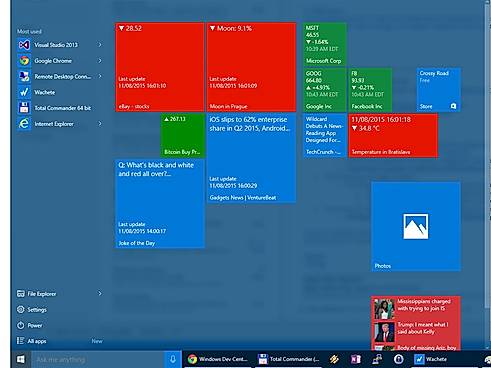 Wachete screenshot