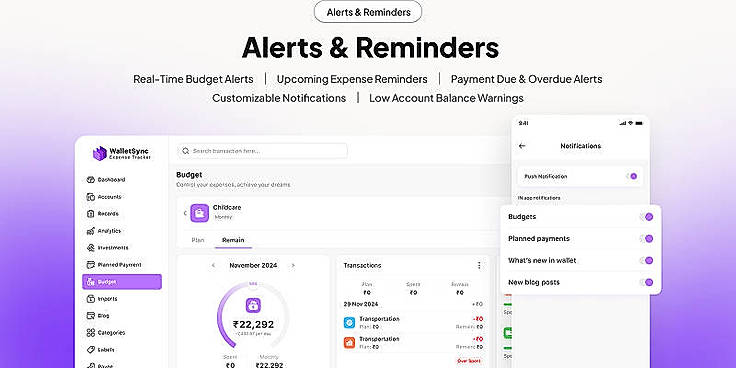 Alerts and Reminders