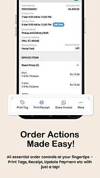 Order Actions