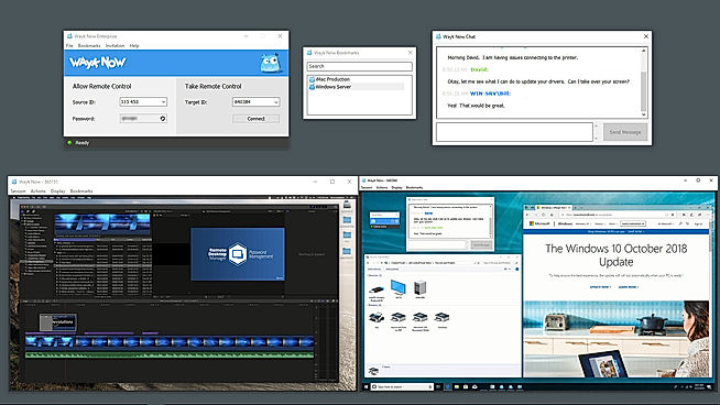 Wayk Now : Remotely Connect to Multiple Devices screenshot