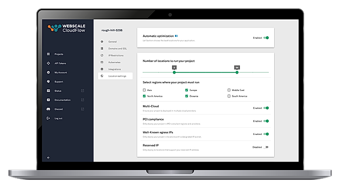 Customize location policies and guard rails