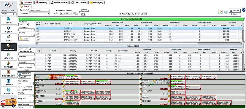 Dispatch and Track