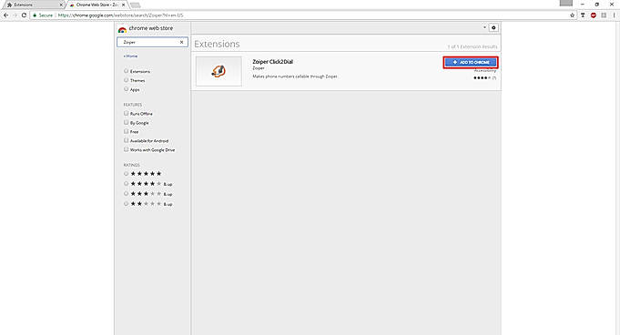 Add to chrome