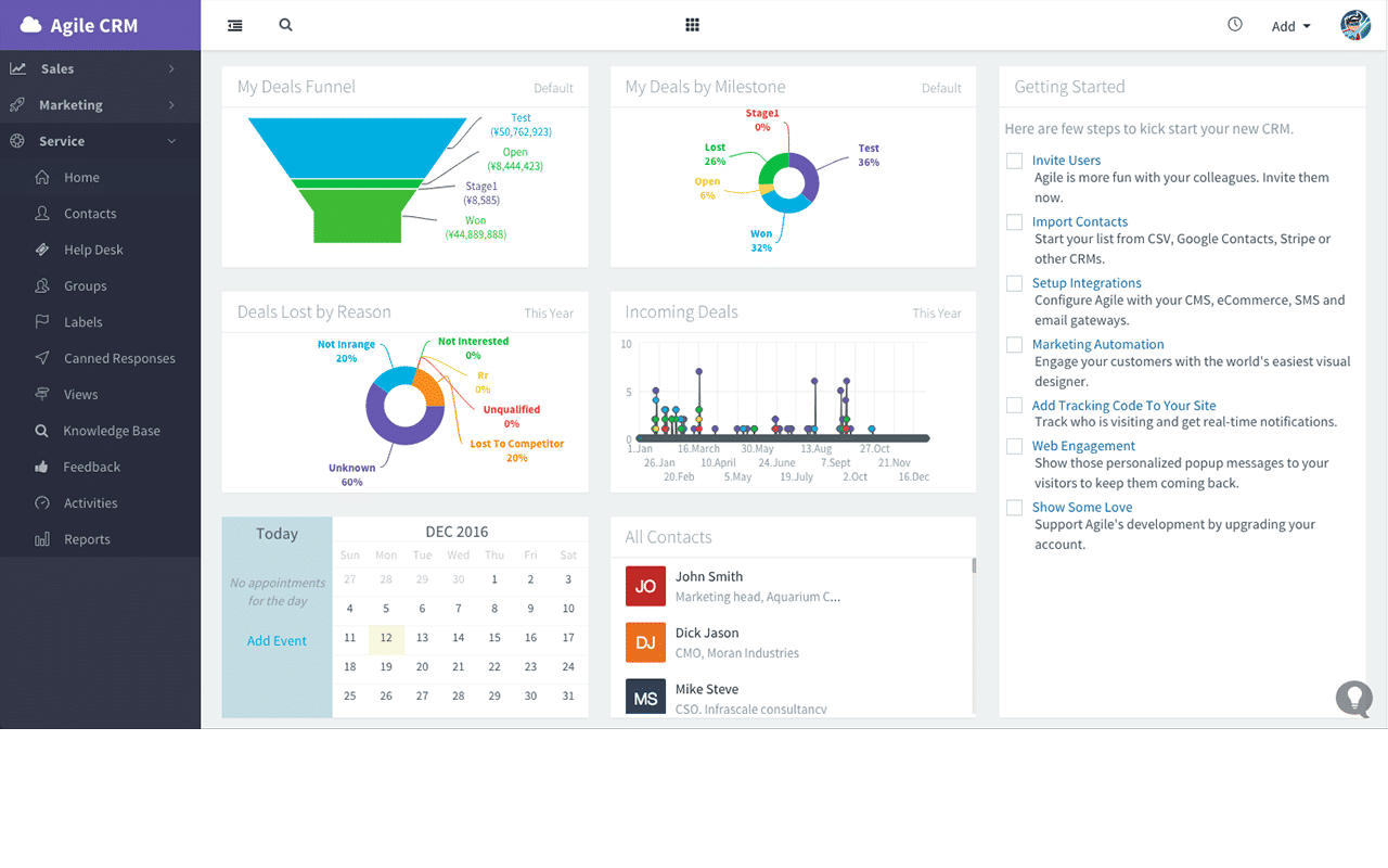 Agile CRM Pricing, Reviews and Features (December 2019) - SaaSworthy.com