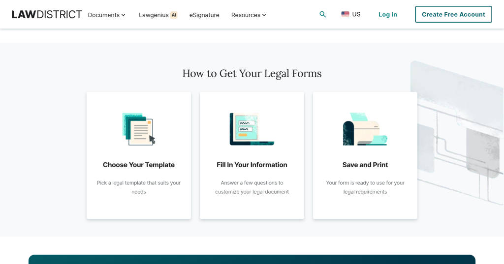 Types of Documents Available on LawDistrict