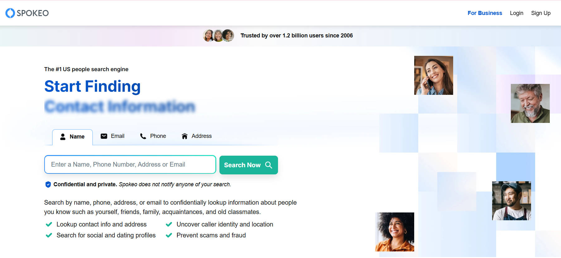 Spokeo Dashboard