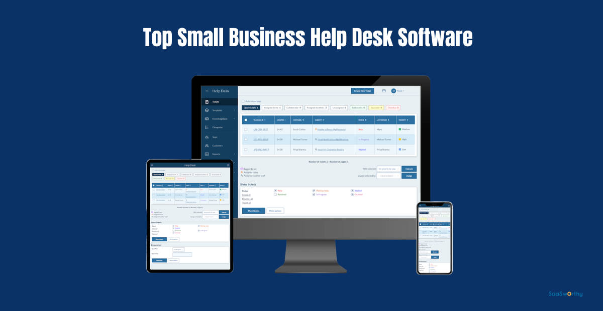 Top 10 Small Business Help Desk Software in