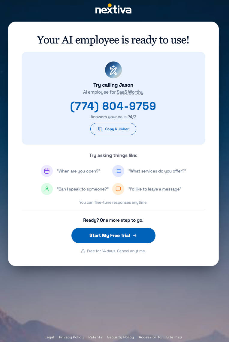 XBert AI Signup