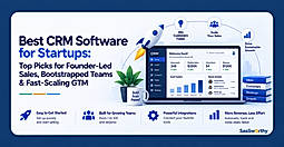 Best CRM Software for Startups (2026): Top Picks for Founder-Led Sales, Bootstrapped Teams & Fast-Scaling GTM