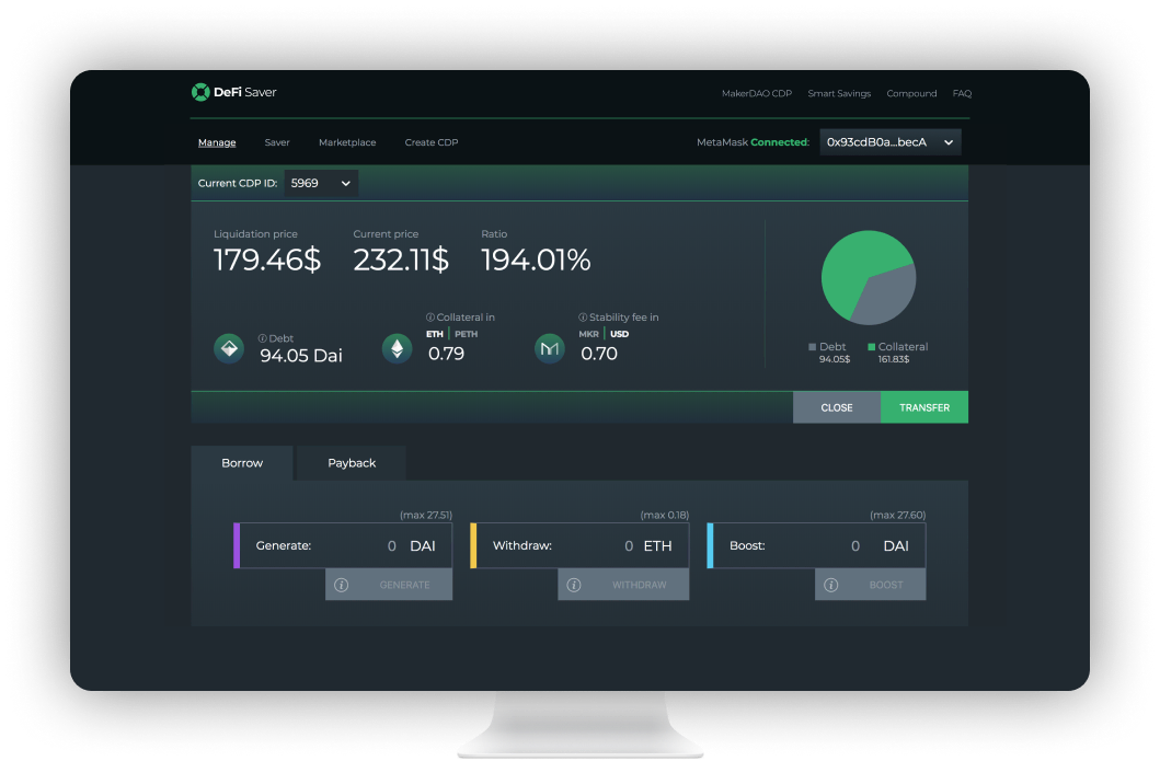 DeFi Saver Pricing, Reviews and Features (October 2020)