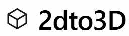 2dto3d logo