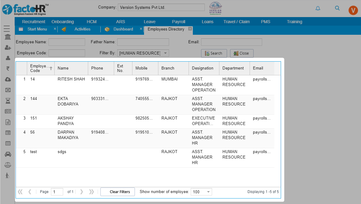 factoHR Pricing, Reviews and Features (July 2019) - SaaSworthy.com