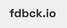 fdbck.io logo