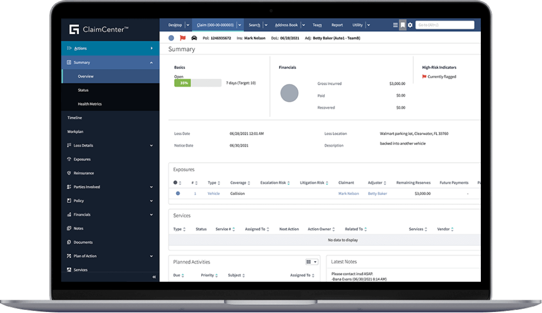 GUIDEWIRE CLAIM CENTER DEVELOPER JOBS visual data 4