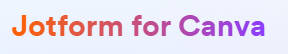 Jotform for Canva logo