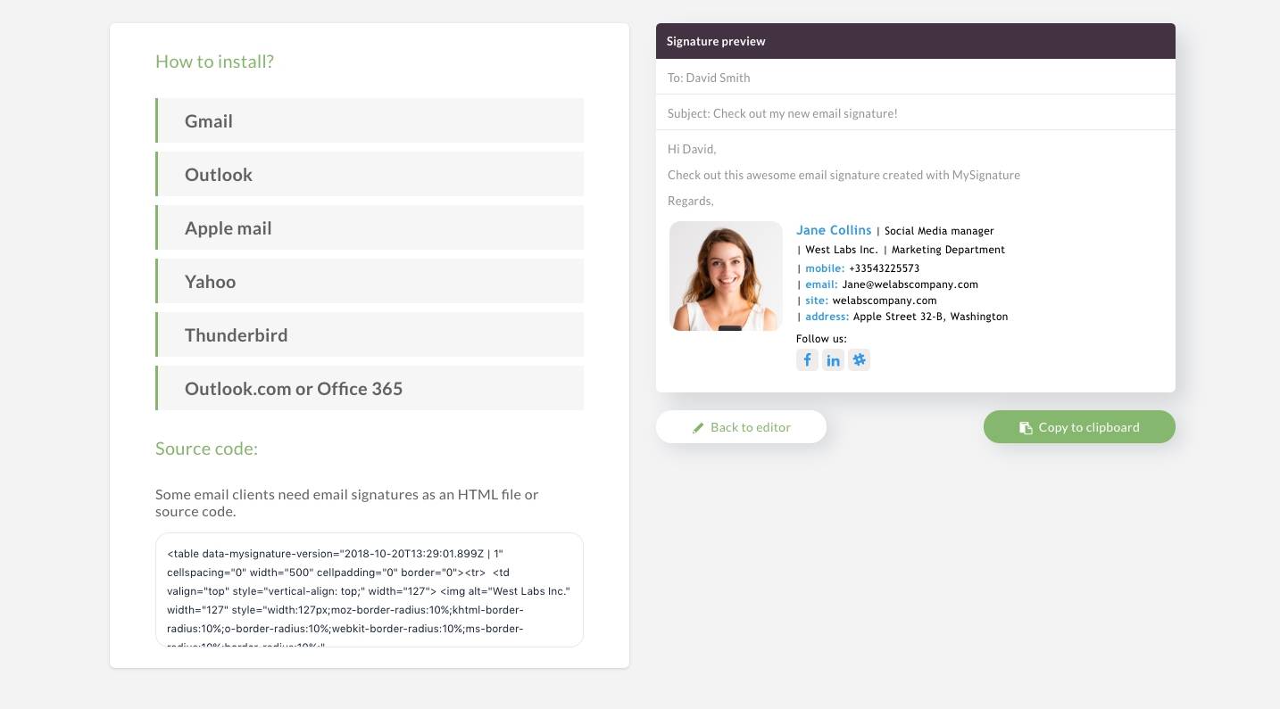 MySignature Pricing, Reviews and Features (May 2021)