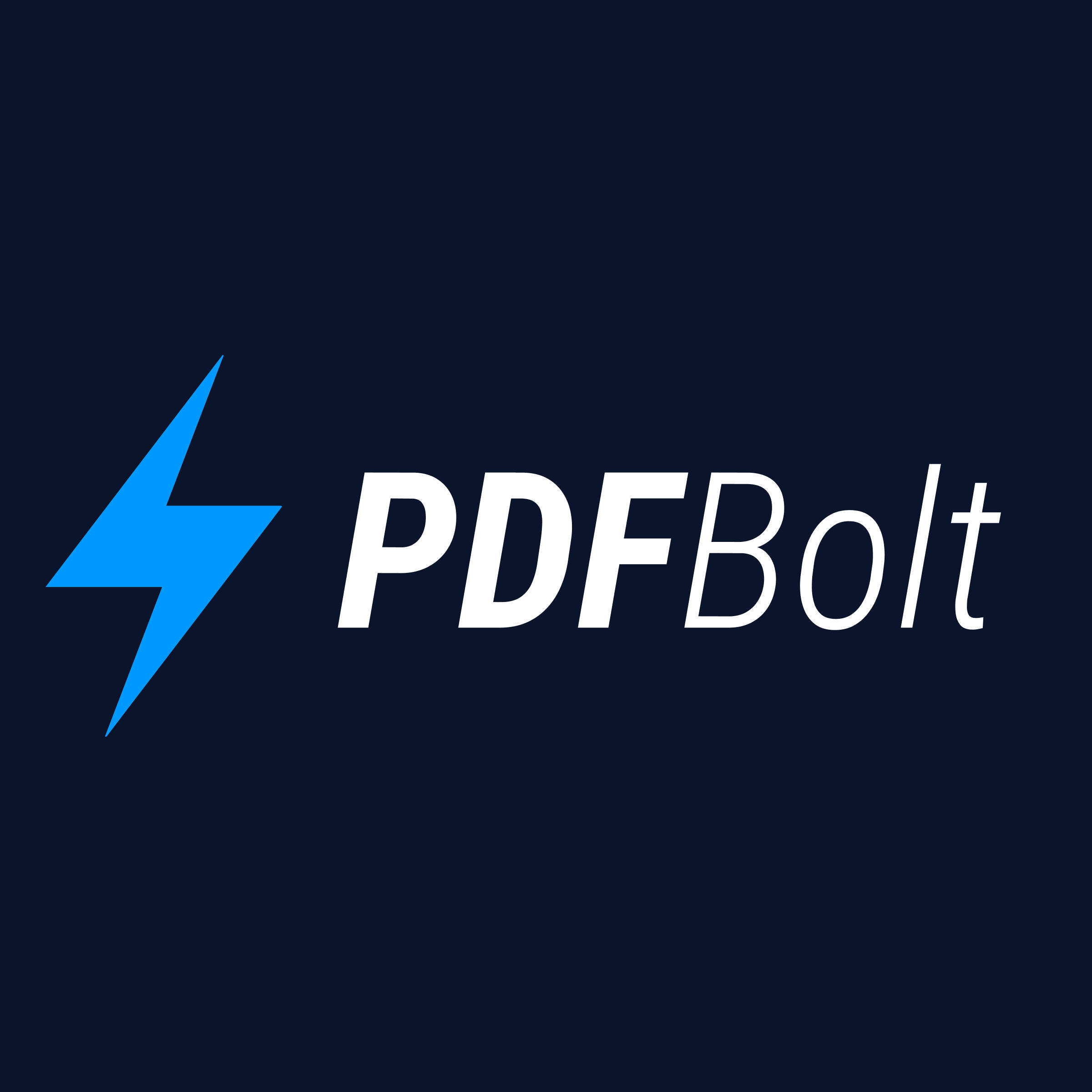 PDFBolt logo