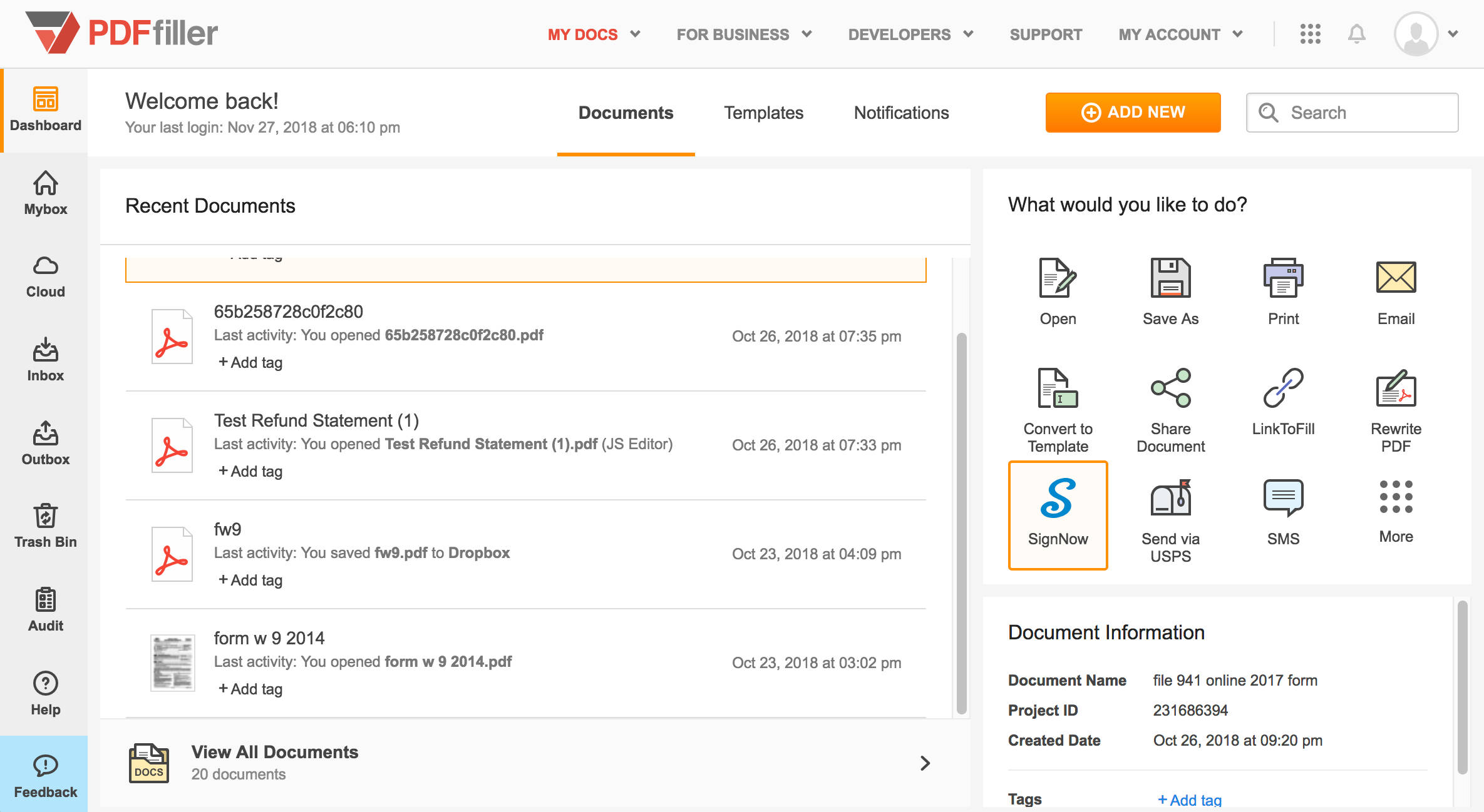 PDFfiller Pricing, Reviews and Features (September 2020) - SaaSworthy.com