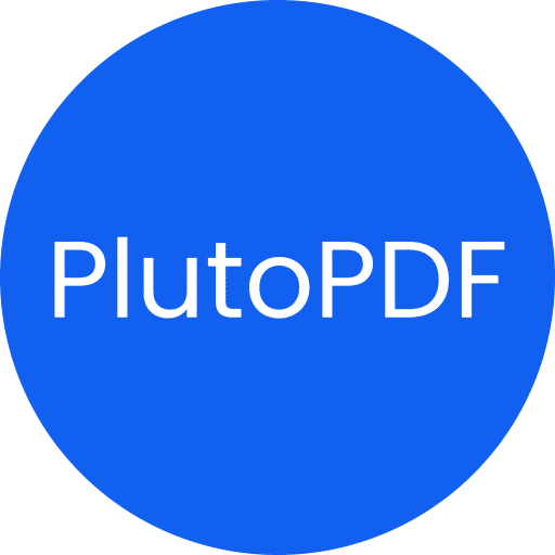 PlutoPDF logo
