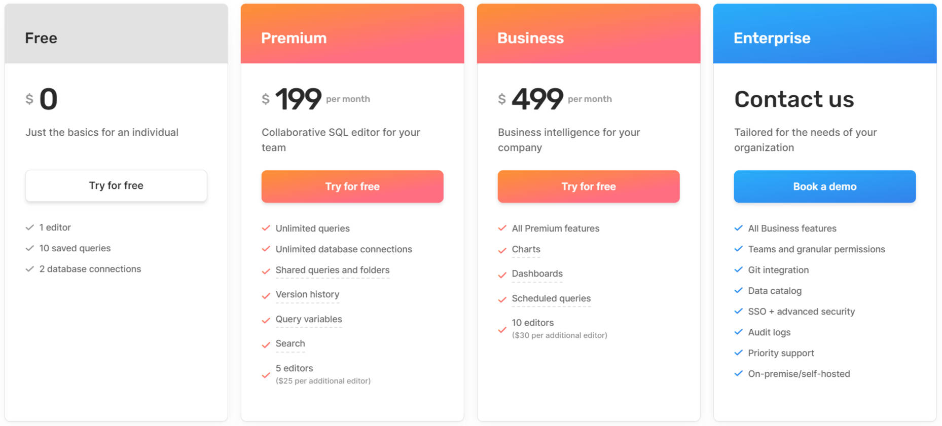 PopSQL Pricing, Reviews and Features (May 2023) - SaaSworthy.com