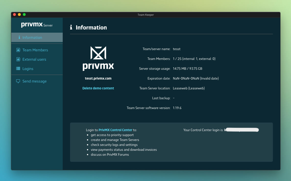 PrivMX Screenshots