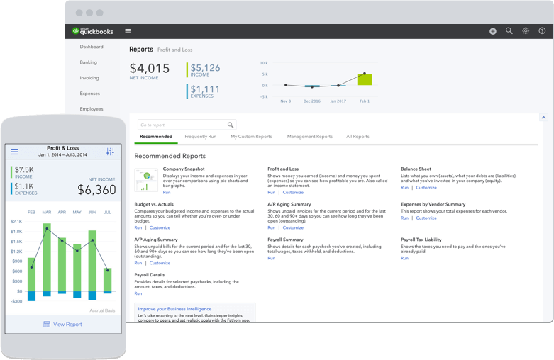 Quickbooks Pricing, Reviews and Features (January 2021)