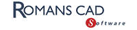 Romans CAD logo