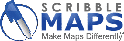Scribble Maps - Geographic Information System Software