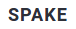 Spake logo